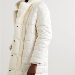 Nwt Moncler Reversible Quilted Faux 